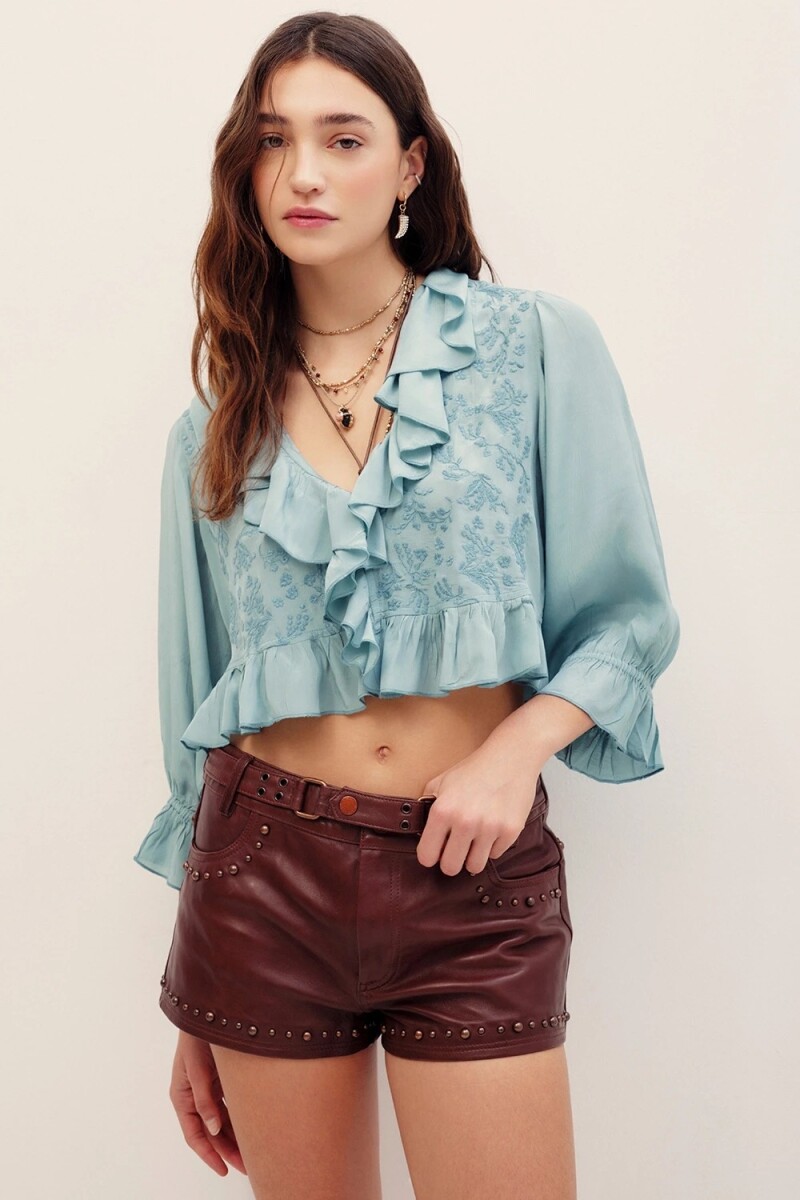 CAMISA DULCINEA Verde