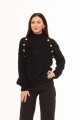 SWEATER CAPRICCI CAREZZA EXTRA TÉRMICO NEGRO