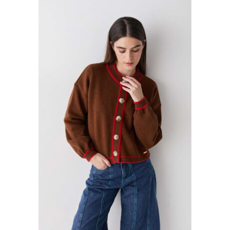 Preventa Cardigan Terro Winter Chocolate