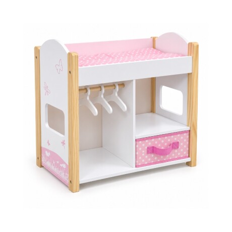 CAMA Y PERCHERO PARA MUÑECAS CAMA Y PERCHERO PARA MUÑECAS