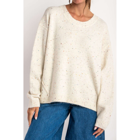 Sweater Bouttonne Nácar