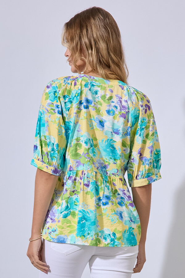 Blusa Spring MULTI/AMARILLO