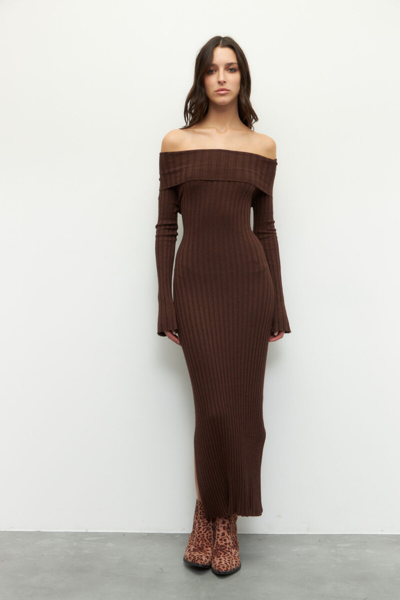 VESTIDO SOLERO Chocolate
