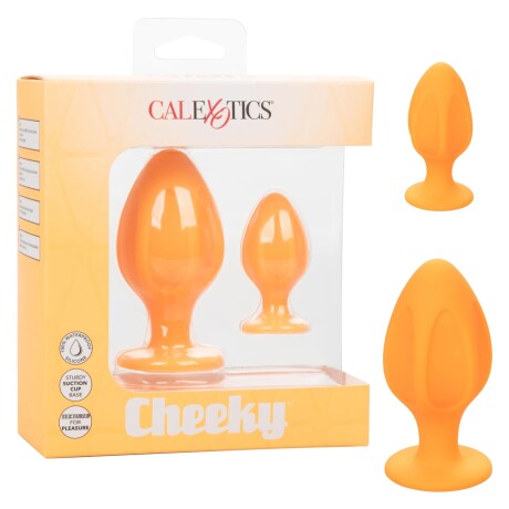 Set de Plugs con Ventosa Texturizados Cheeky Set de Plugs con Ventosa Texturizados Cheeky