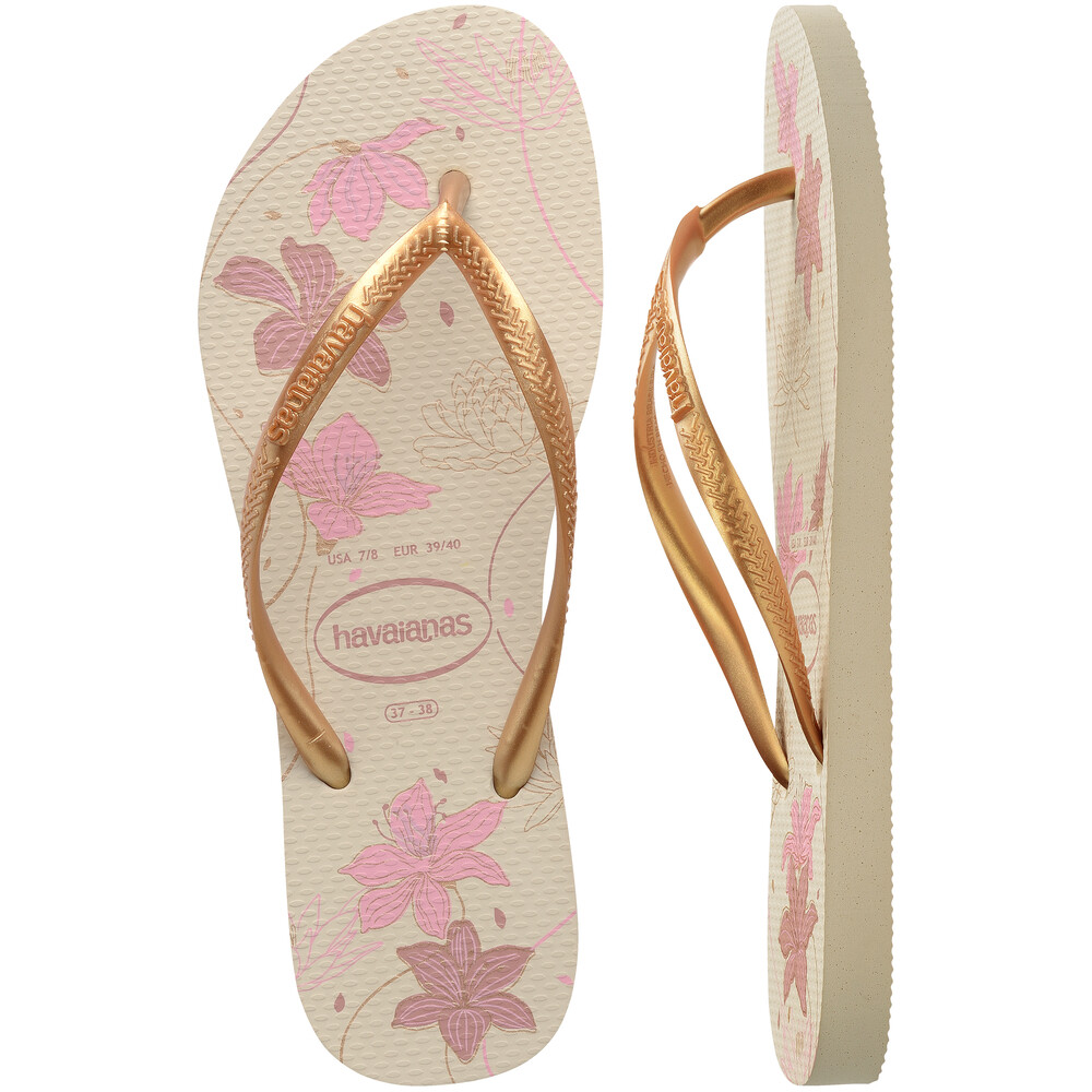 Slim Organic - Mujer Beige/Dorado