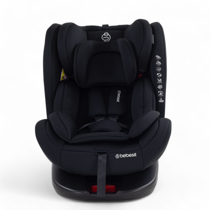 Bebesit Saturn 360 0 a 36 kg Isofix Negro Bebesit Saturn 360 0 a 36 kg Isofix Negro