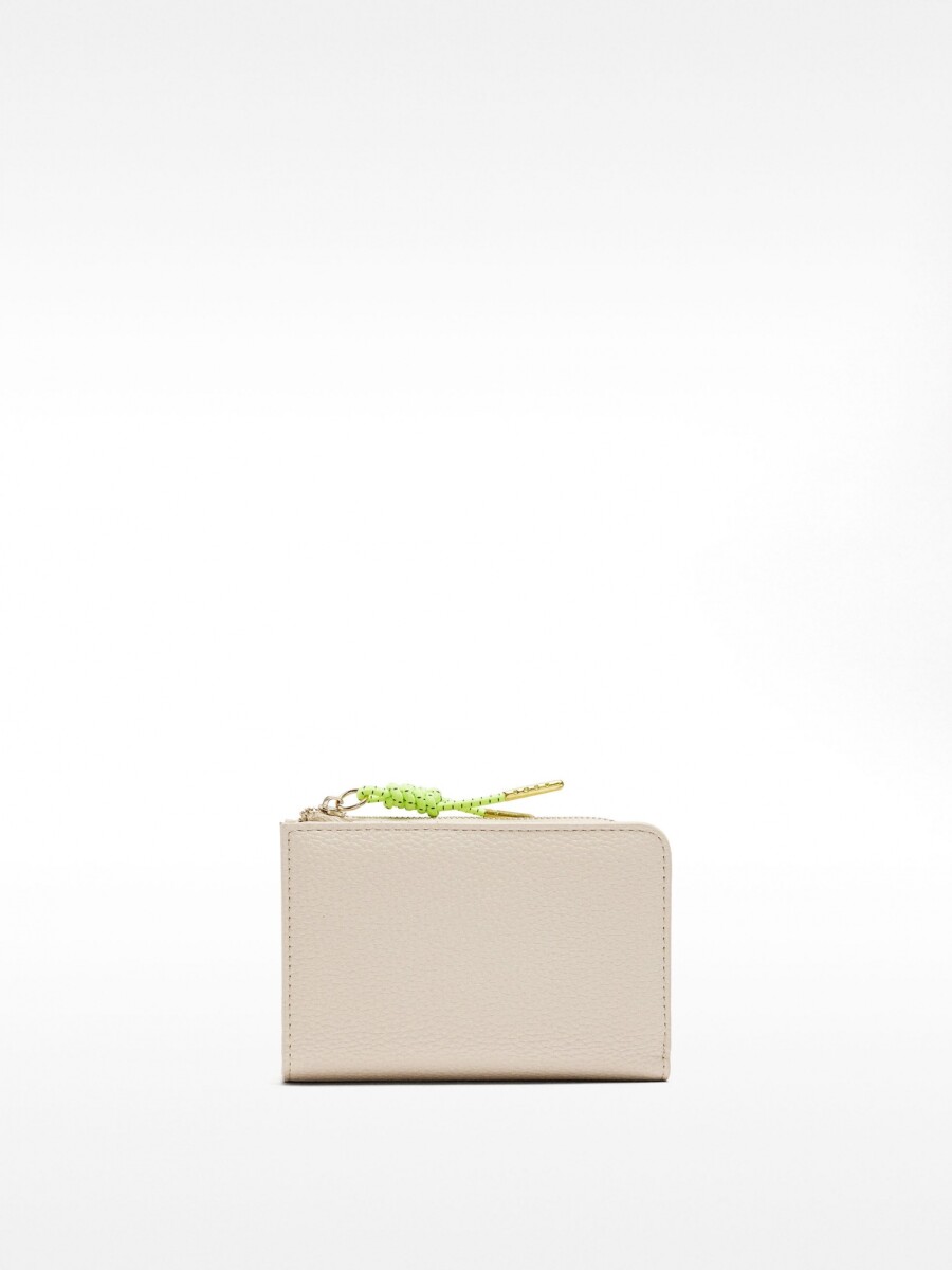 Cartera Con Textura crudo