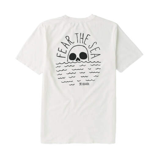 Remera Roark Fear The Sea - Blanco Remera Roark Fear The Sea - Blanco