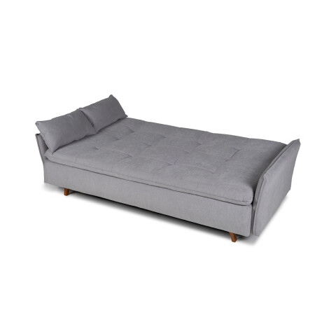 Sofá Cama Maira - C/Brazos - Tela Microfibra 10286 (Gris)