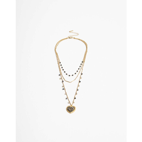 Collares Largos Barroco Dorado Antique Gold