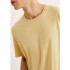 CAMISETA MM MASC AMARELO MESCLA