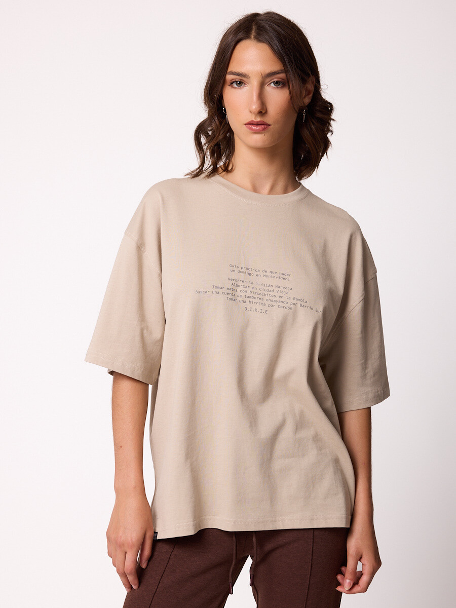 T-SHIRT SEPTI DIXIE - Gris Piedra 