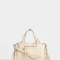 Bowling Boho Cartera Bowling Con Flecos - Blanco Crudo