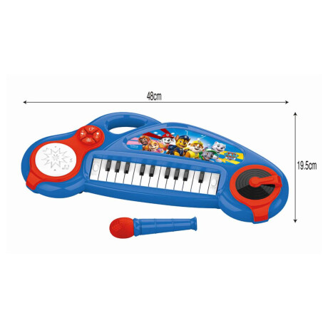 Piano Electronico Paw Patrol Con Luz Y Microfono Lexibook Paw Patrol