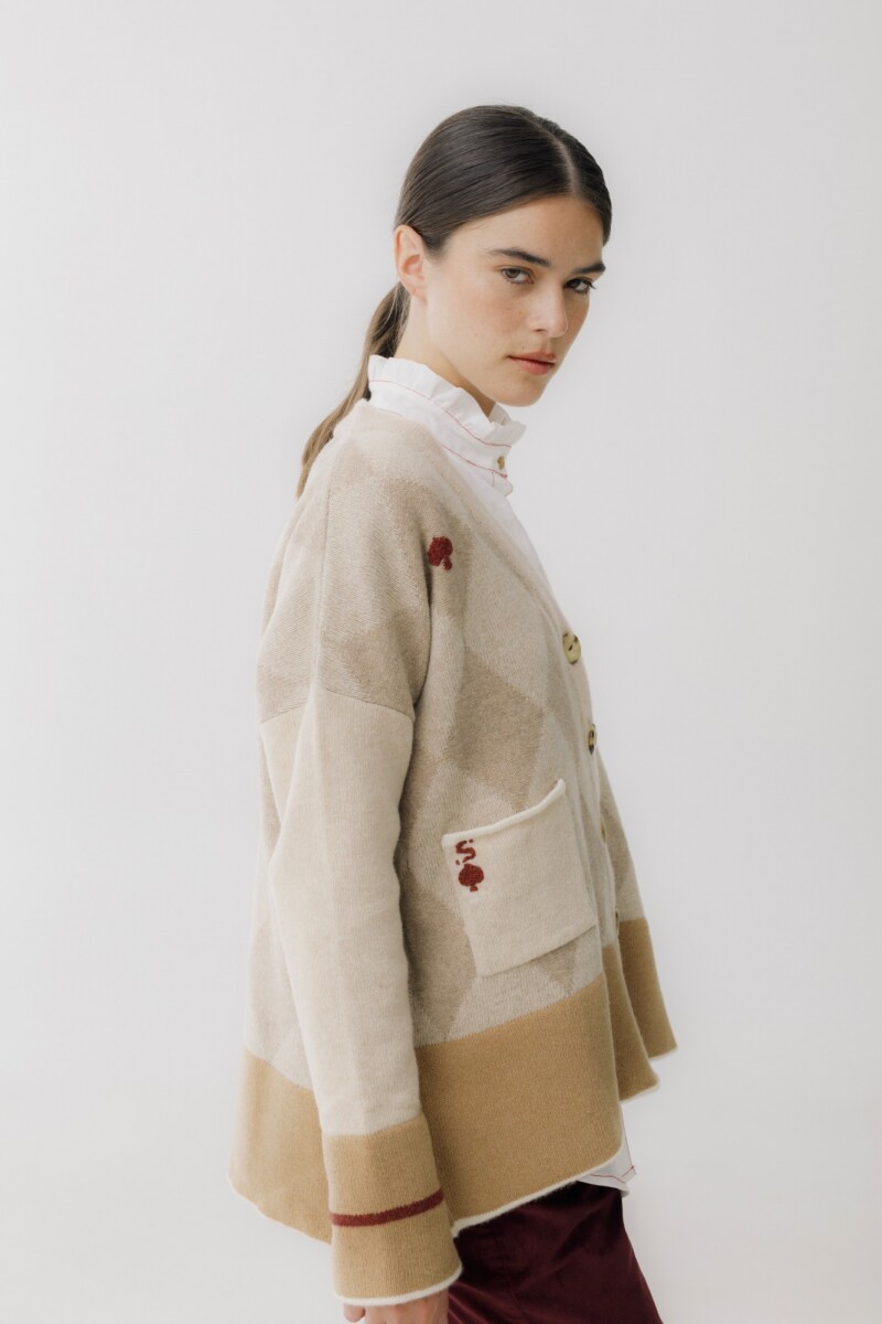 SACO NAIPE Beige
