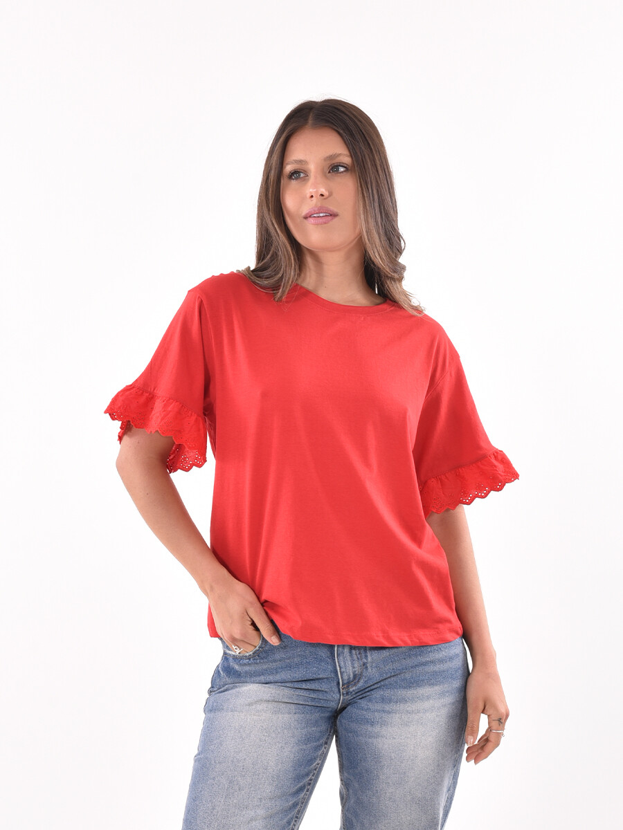 REMERA ROSMERI - ROJO 