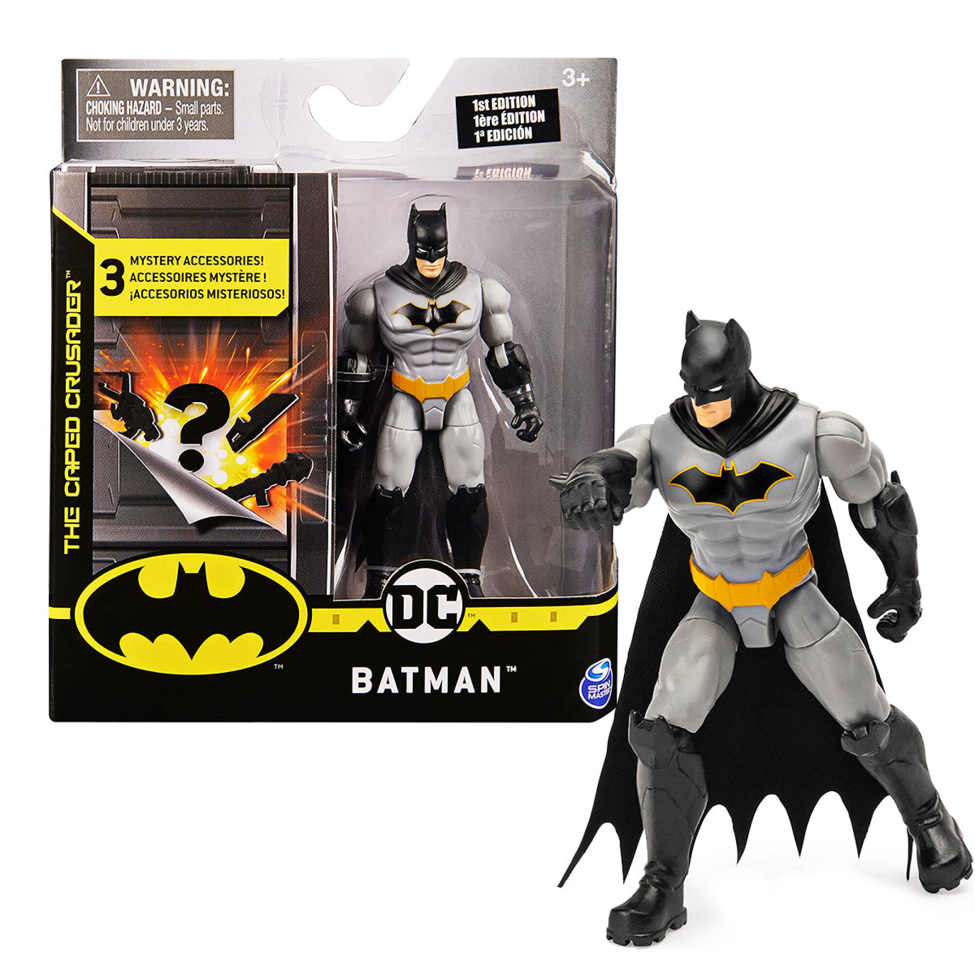 Figura Articulada Batman Liga Justicia 10cm + Acces — El Rey del  entretenimiento