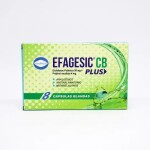 EFAGESIC CB PLUS CJ X 8 CAPS. única