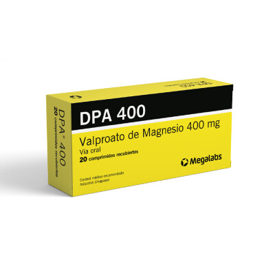 Dpa 400 Mg. 20 Comp. Dpa 400 Mg. 20 Comp.