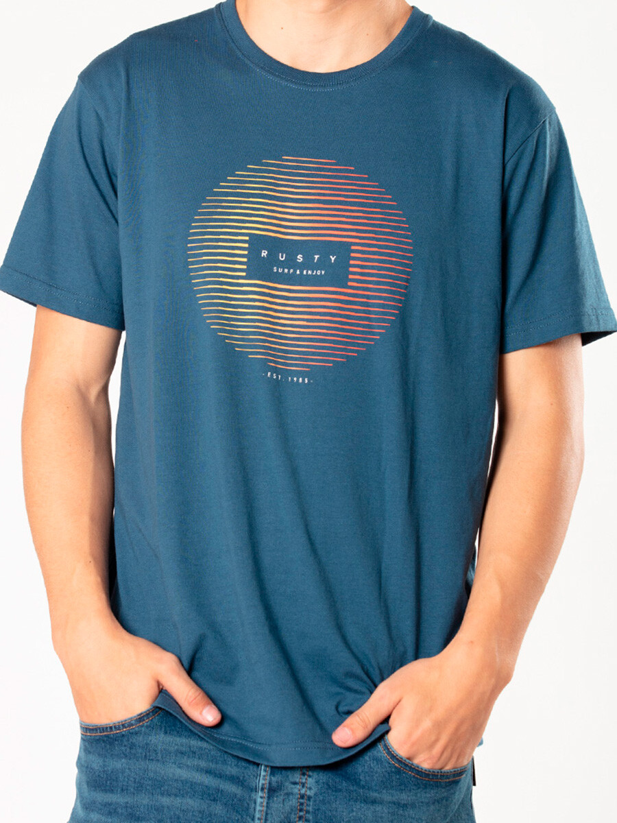T-SHIRT NOLLY TEEN RUSTY - Azul 