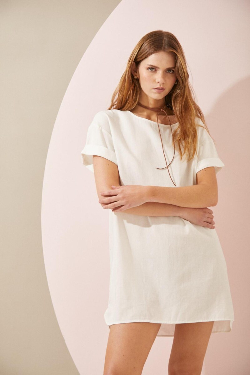 VESTIDO VOYAGE - BLANCO 