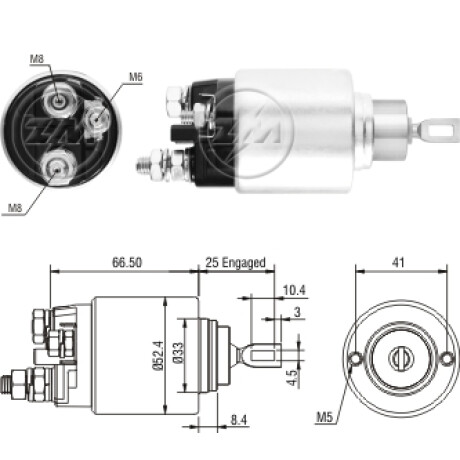 AUTOMATICO DE ARRANQUE FIAT 12v BOSCH PALIO-SIENA-STRADA-UNO 2 TORNILLOS ZM AUTOMATICO DE ARRANQUE FIAT 12v BOSCH PALIO-SIENA-STRADA-UNO 2 TORNILLOS ZM