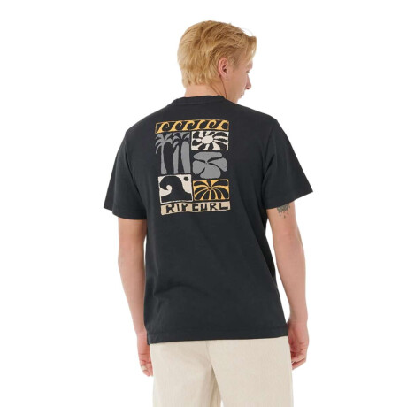 Remera Rip Curl Aots Ty Williams Coastline Tee Negro