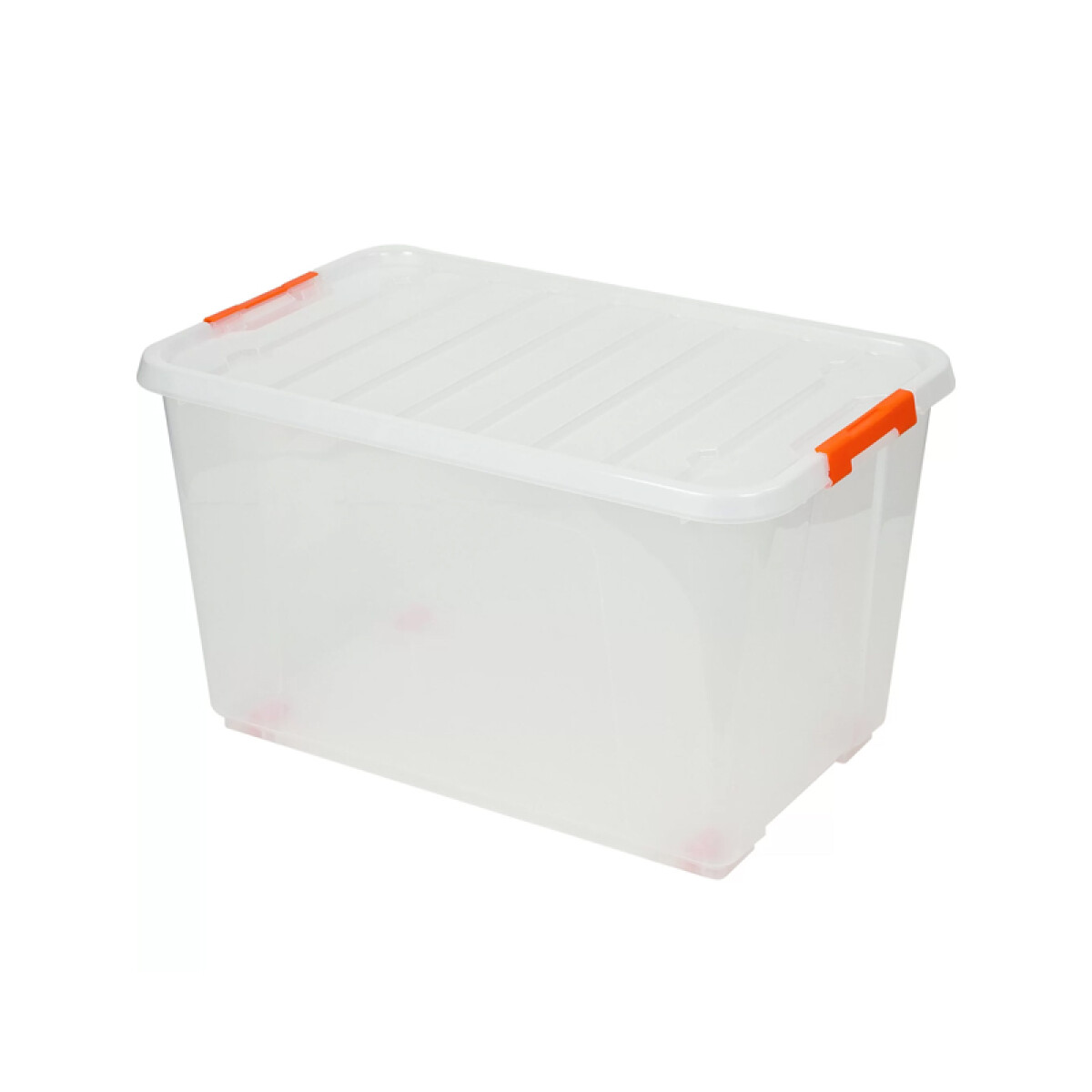 Caja plástica multi. transparente con tapa 52 lts - TT0372 