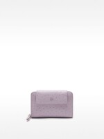 Cartera Con Grabado Animal violeta