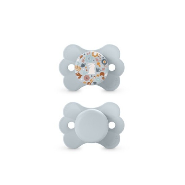 Set x2 chupete wonder 0-6 meses fisio celeste