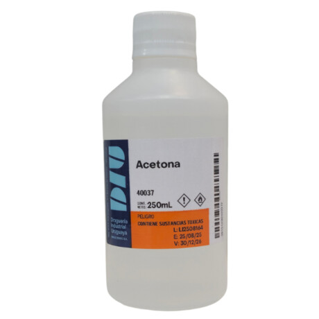 Acetona DIU 250ml Acetona DIU 250ml
