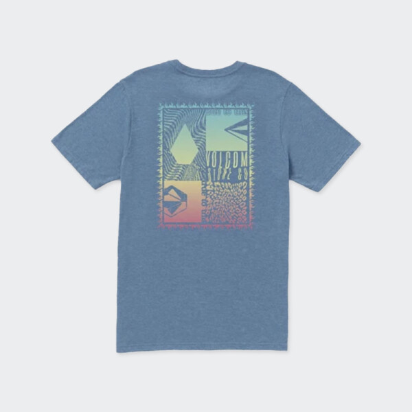 Remera Volcom Primed Azul