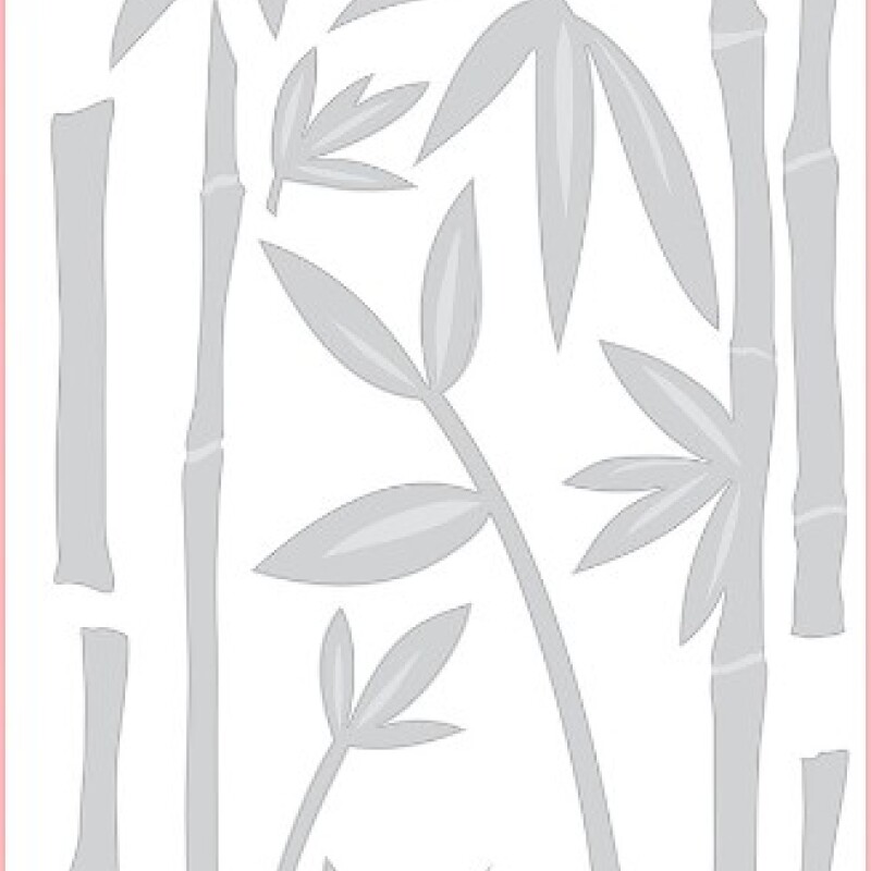WALLPOPS ETCHED GLASS BAMBOO WALLPOPS ETCHED GLASS BAMBOO