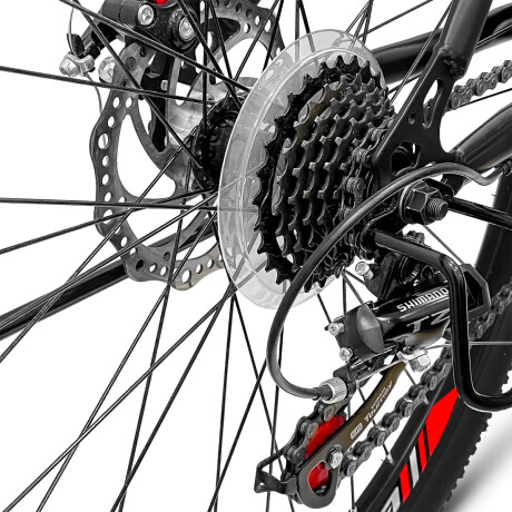 Bicicleta Montaña Expert Renegade Hombre Rod 26 Frenos Disco 21cambio Bic003002-ng-rj