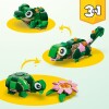 Bloques para armar Lego Creator Tortuga con flor de Nenufar 124 pcs 7+ Bloques Para Armar Lego Creator Tortuga Con Flor De Nenufar 124 Pcs 7+