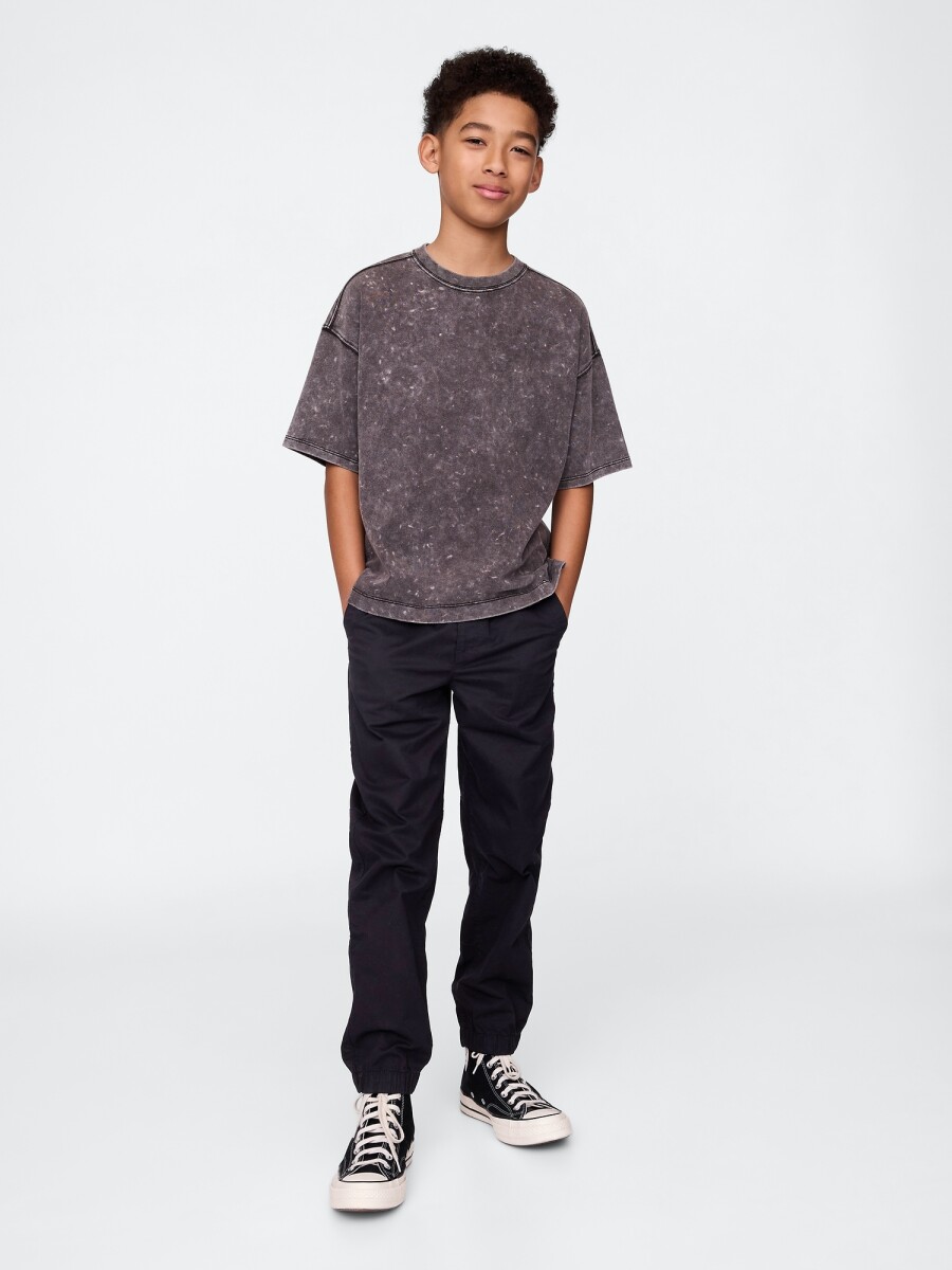 Jogger Relaxed Niño - True Black V2 