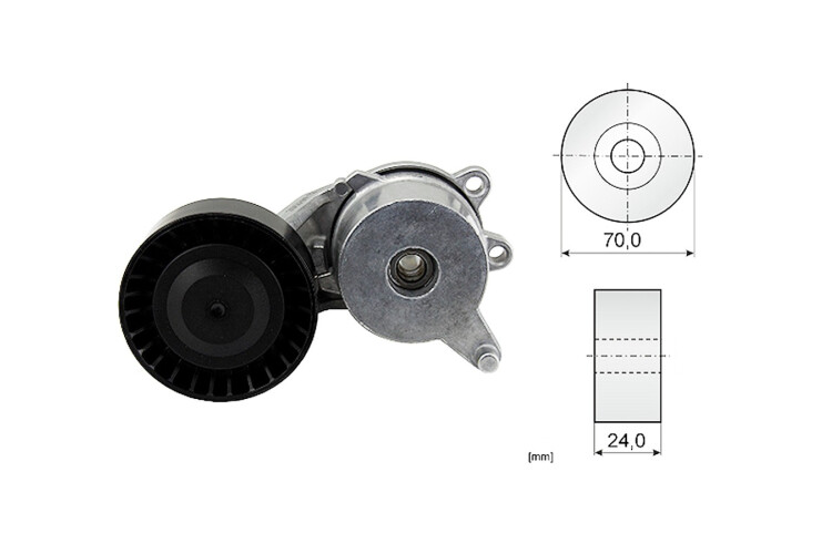 Tensor De La Correa Citroen C1, Peug 108/107 08-25 Tensor De La Correa Citroen C1, Peug 108/107 08-25