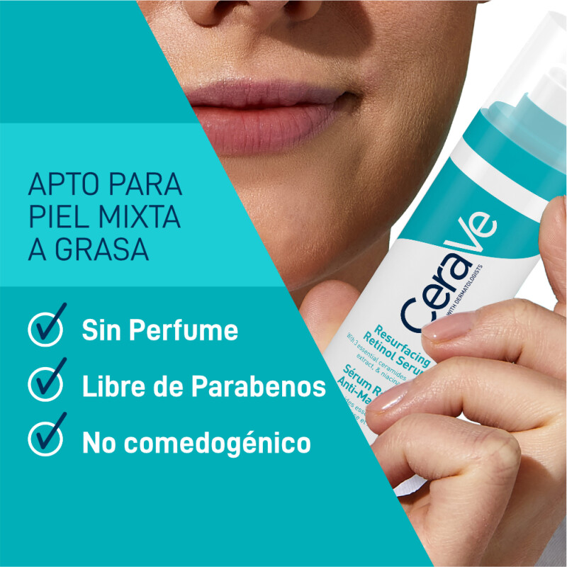 Cerave Serum Retinol Anti Marcas 30 Ml. Cerave Serum Retinol Anti Marcas 30 Ml.
