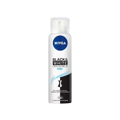 Nivea desodorante spray 150 ml -Black & white invisible pure