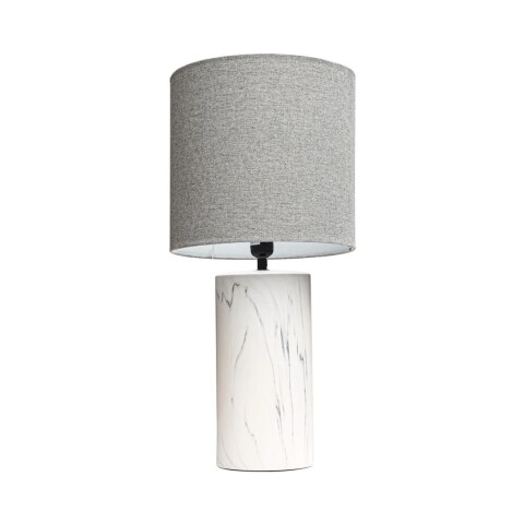 LAMPARA PORCELANA D29x60CM DISEÑO MARMOL/GRIS LAMPARA PORCELANA D29x60CM DISEÑO MARMOL/GRIS