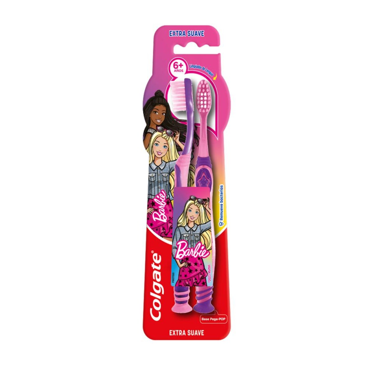 Cepillo de Dientes Colgate Smiles Barbie 2 Unidades 