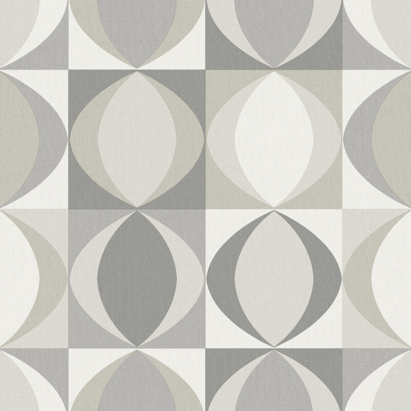 COLECCIÓN BLUEBELL - ARCHER GREY LINEN GEOMETRIC - N/A
