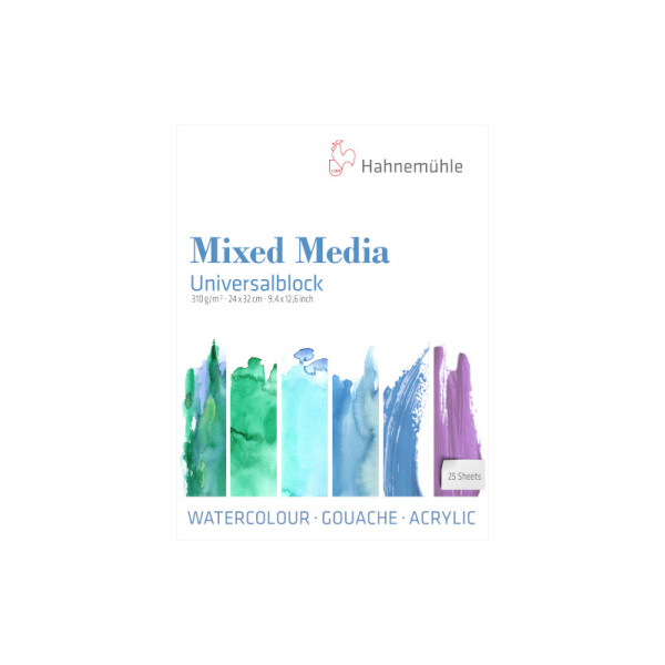 Block Mixed Media - Hahnemühle 24 x 32 cm
