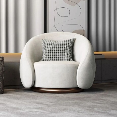 POLTRONA ARRONDI BLANCO