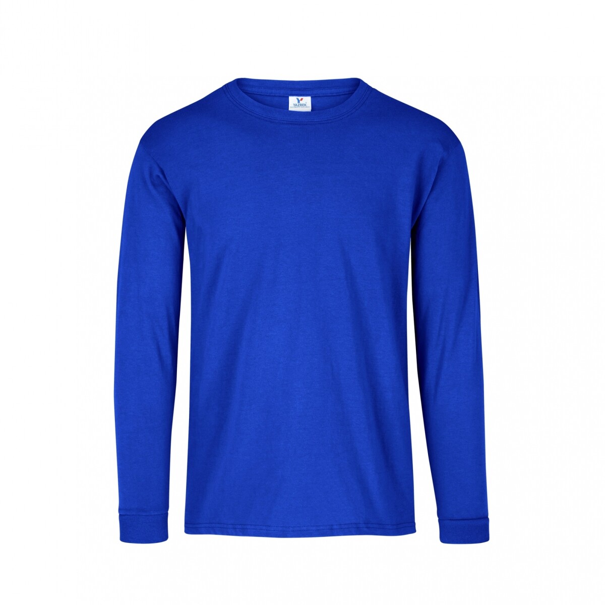 Camiseta a la base manga larga - Azul royal 