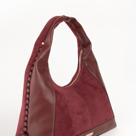 CARTERA LYNN Bordó