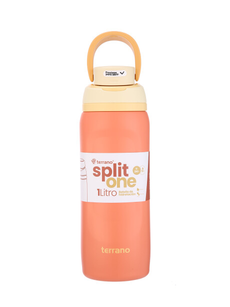 BOTELLA TERMICA SPLIT ONE POP UP 1LT. Coral