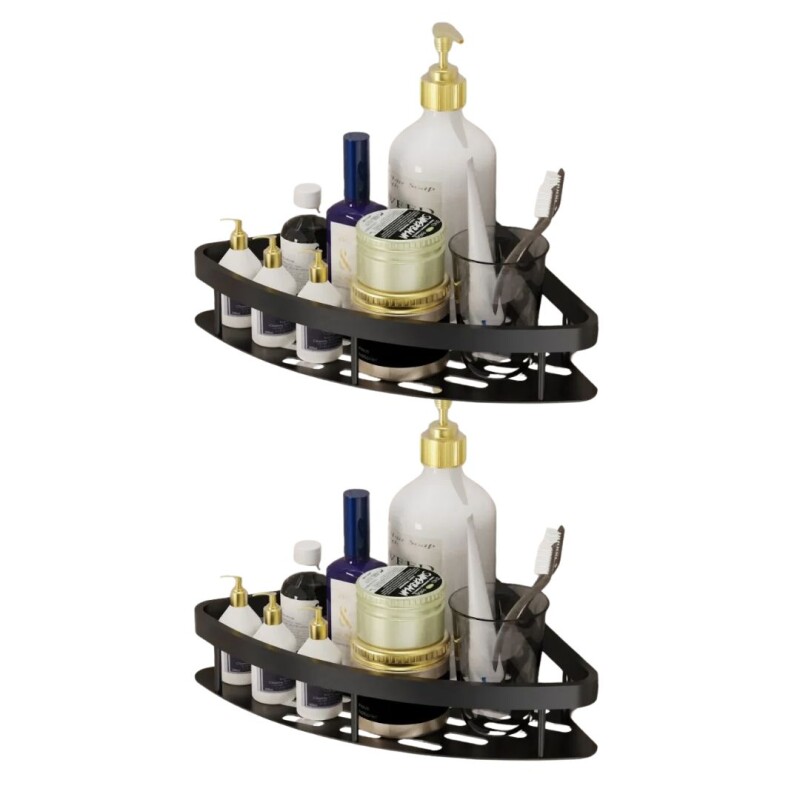 Estante Esquinero Baño Ducha Adhesivo Organizador Repisa X2 Estante Esquinero Baño Ducha Adhesivo Organizador Repisa X2