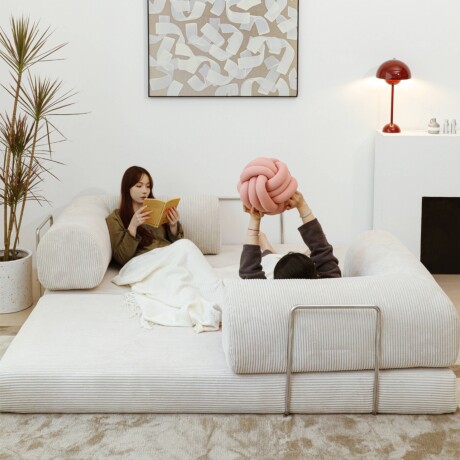 Sillón Cama 2 Cuerpos CloudNest Blanco
