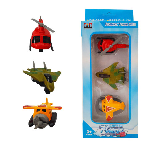 OUTLET Aviones fricción 3 pcs Outlet Aviones Fricción 3 Pcs